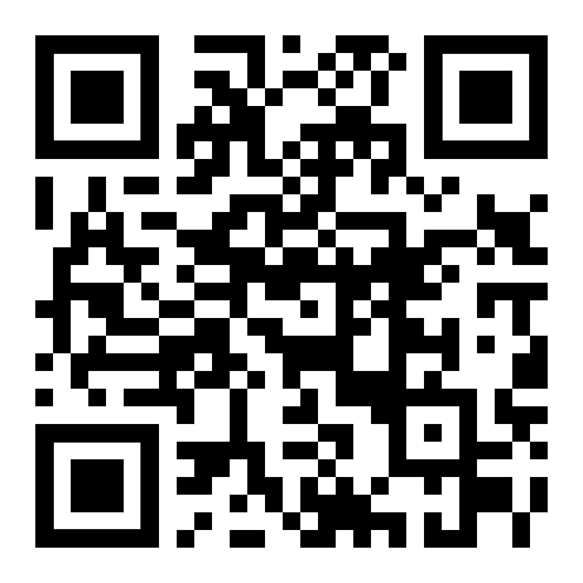 公式サイトへのQR